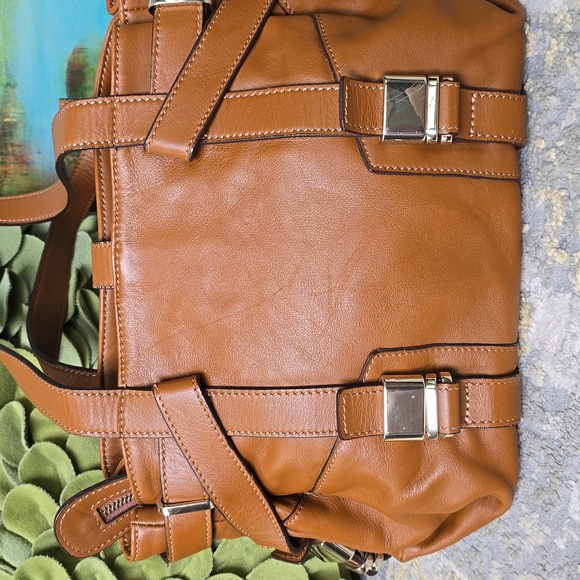 LK BENNETT Medium  Brown Anna Leather Handbag - Picture 6 of 16